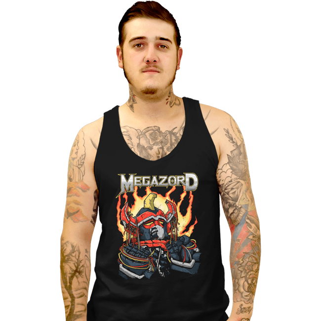 Daily_Deal_Shirts Tank Top, Unisex / Small / Black Megarobot