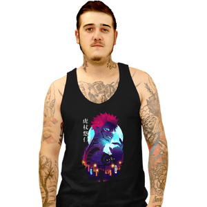 Daily_Deal_Shirts Tank Top, Unisex / Small / Black Yuki Landscape