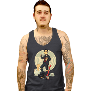 Secret_Shirts Tank Top, Unisex / Small / Dark Heather A Man Called Five