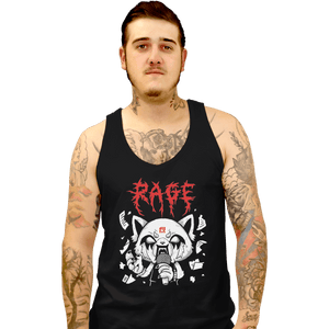 Shirts Tank Top, Unisex / Small / Black Rage Mood