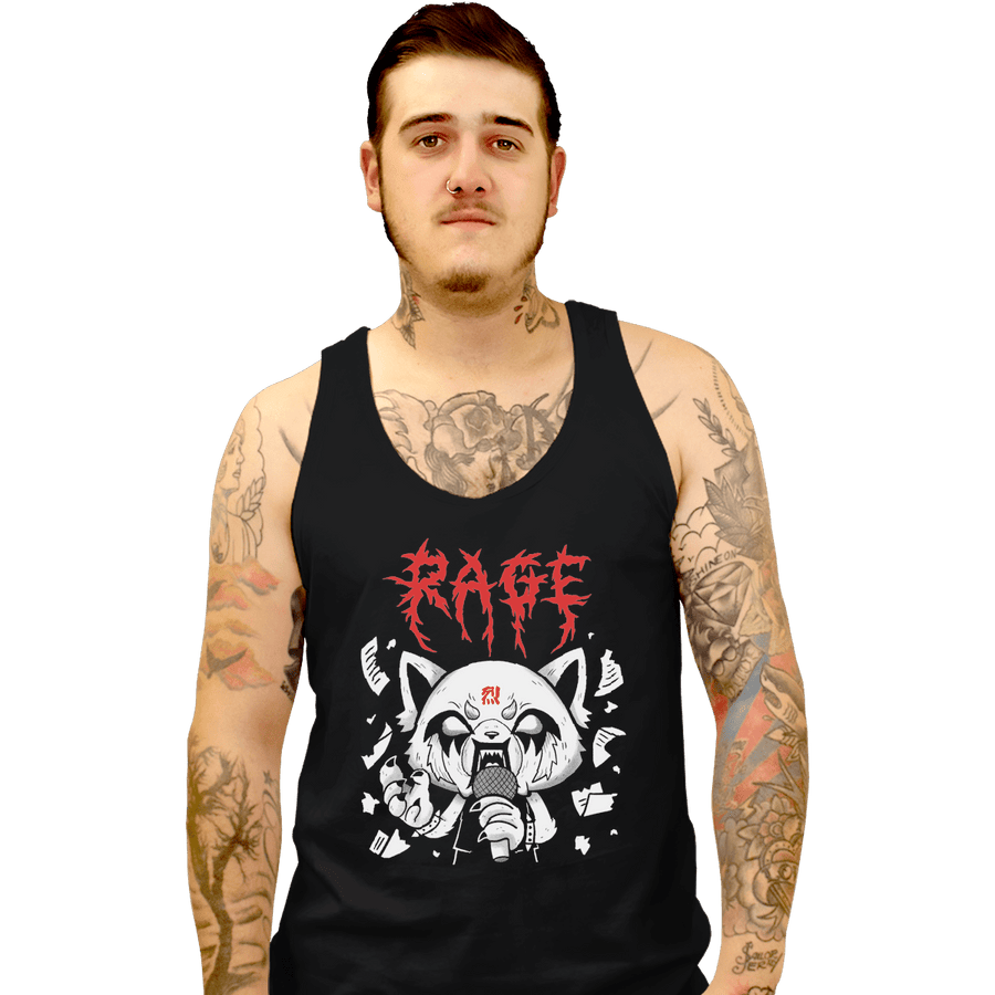 Shirts Tank Top, Unisex / Small / Black Rage Mood