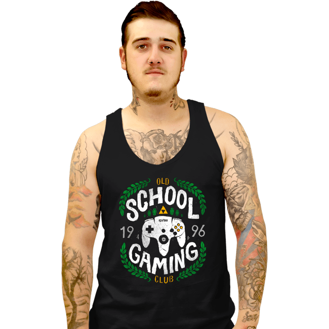 Shirts Tank Top, Unisex / Small / Black N64 Gaming Club