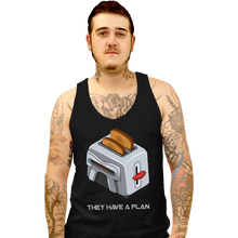 Load image into Gallery viewer, Daily_Deal_Shirts Tank Top, Unisex / Small / Black Frakking Toaster
