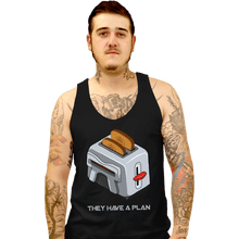 Load image into Gallery viewer, Daily_Deal_Shirts Tank Top, Unisex / Small / Black Frakking Toaster
