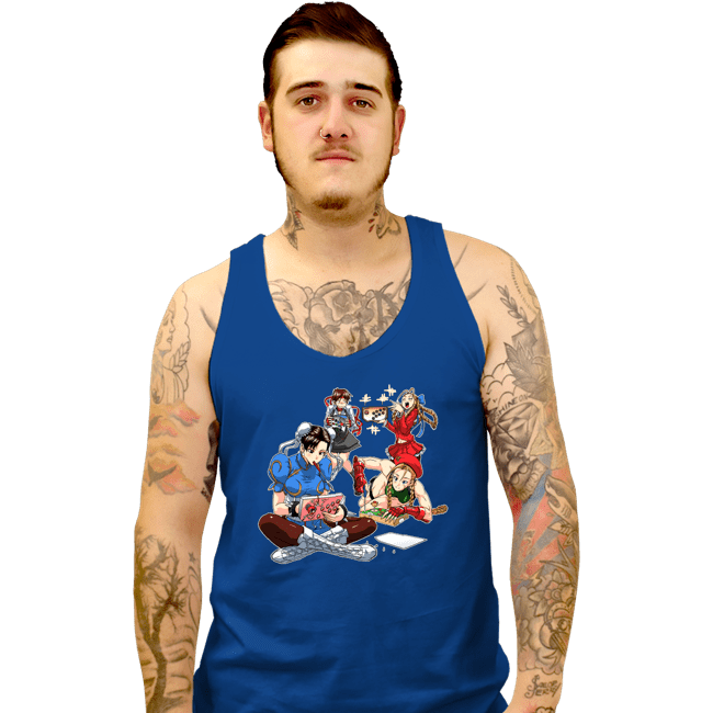 Secret_Shirts Tank Top, Unisex / Small / Royal Blue Showoffs