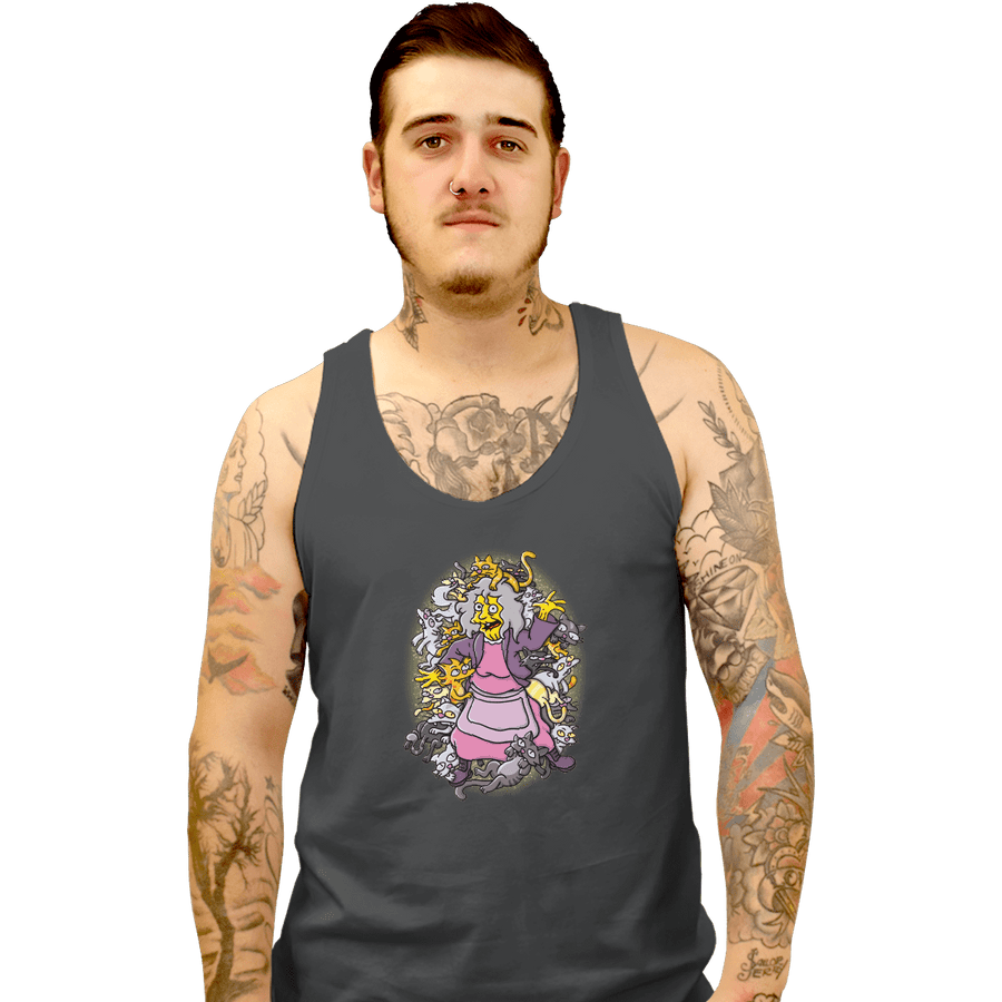 Shirts Tank Top, Unisex / Small / Charcoal Americat Beauty