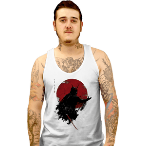 Shirts Tank Top, Unisex / Small / White Darth Samurai