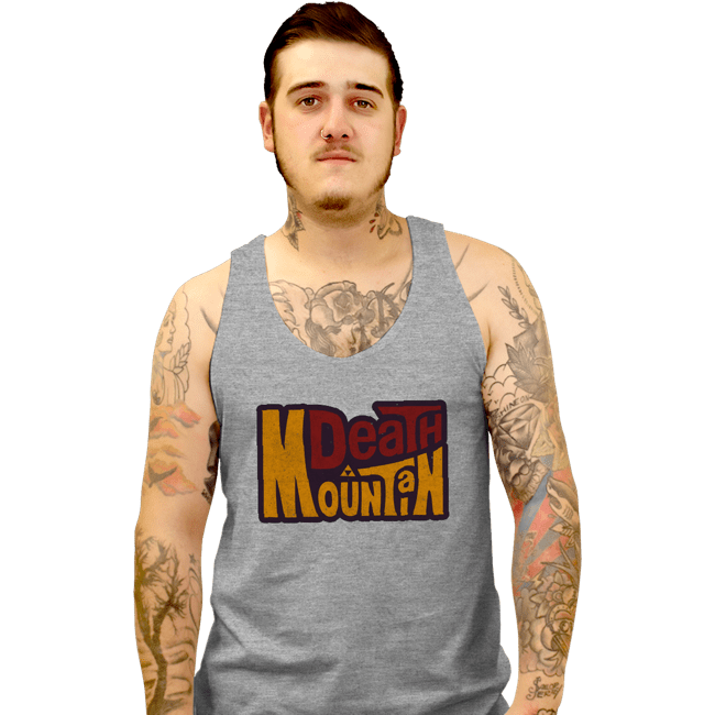Secret_Shirts Tank Top, Unisex / Small / Sports Grey Mountain Death