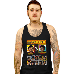 Shirts Tank Top, Unisex / Small / Black Pacino Fighter