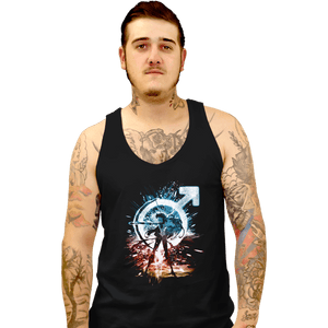 Shirts Tank Top, Unisex / Small / Black Mars Storm