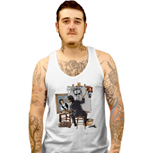 Load image into Gallery viewer, Secret_Shirts Tank Top, Unisex / Small / White Keanu Portrait
