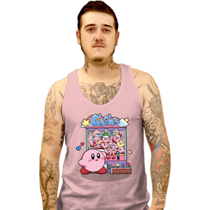 Secret_Shirts Tank Top, Unisex / Small / Pink Kirby Gatcha