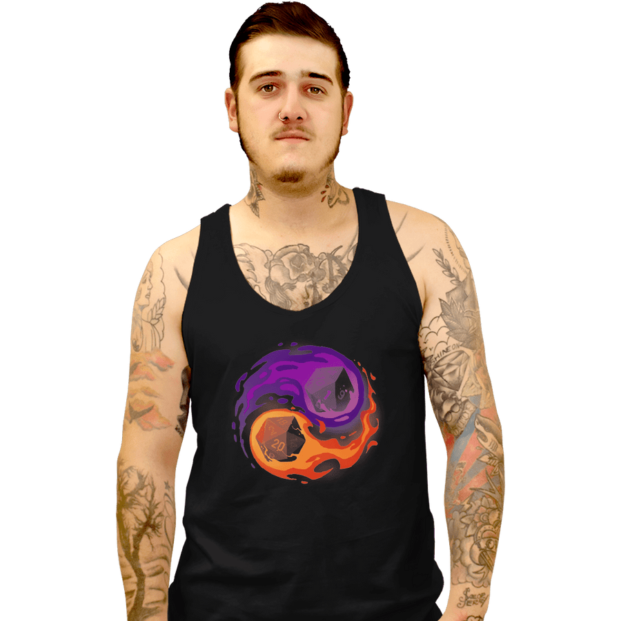 Shirts Tank Top, Unisex / Small / Black Balance Game