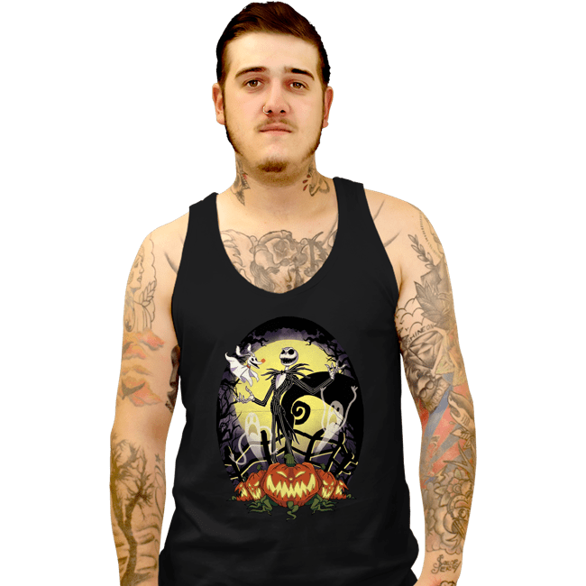 Secret_Shirts Tank Top, Unisex / Small / Black King Of Pumpkins