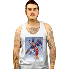 Load image into Gallery viewer, Daily_Deal_Shirts Tank Top, Unisex / Small / White Wing Zero Watercolor
