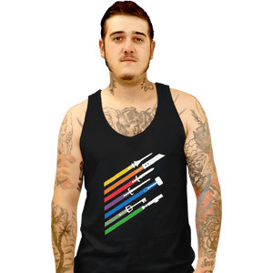 Shirts Tank Top, Unisex / Small / Black Weapon Streaks