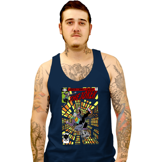 Secret_Shirts Tank Top, Unisex / Small / Navy Napier Joker