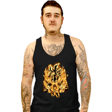 Load image into Gallery viewer, Shirts Tank Top, Unisex / Small / Black Golden SSj4
