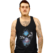 Load image into Gallery viewer, Shirts Tank Top, Unisex / Small / Black Look At The Stars
