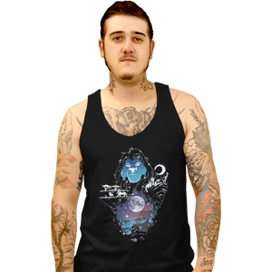 Shirts Tank Top, Unisex / Small / Black Look At The Stars
