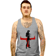 Load image into Gallery viewer, Shirts Tank Top, Unisex / Small / Sports Grey Crimson Cowboy
