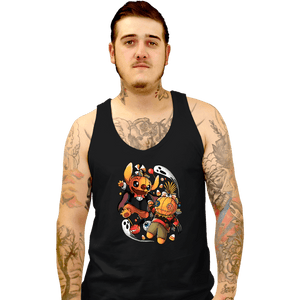 Daily_Deal_Shirts Tank Top, Unisex / Small / Black Experiment Halloween