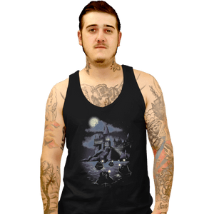 Shirts Tank Top, Unisex / Small / Black Magic Night