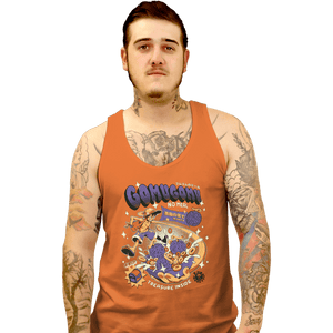 Daily_Deal_Shirts Tank Top, Unisex / Small / Orange Pirate Meal