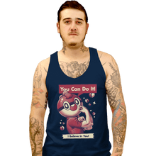 Load image into Gallery viewer, Shirts Tank Top, Unisex / Small / Navy I Believe In You
