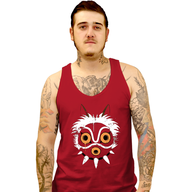 Shirts Tank Top, Unisex / Small / Red Graffiti Princess