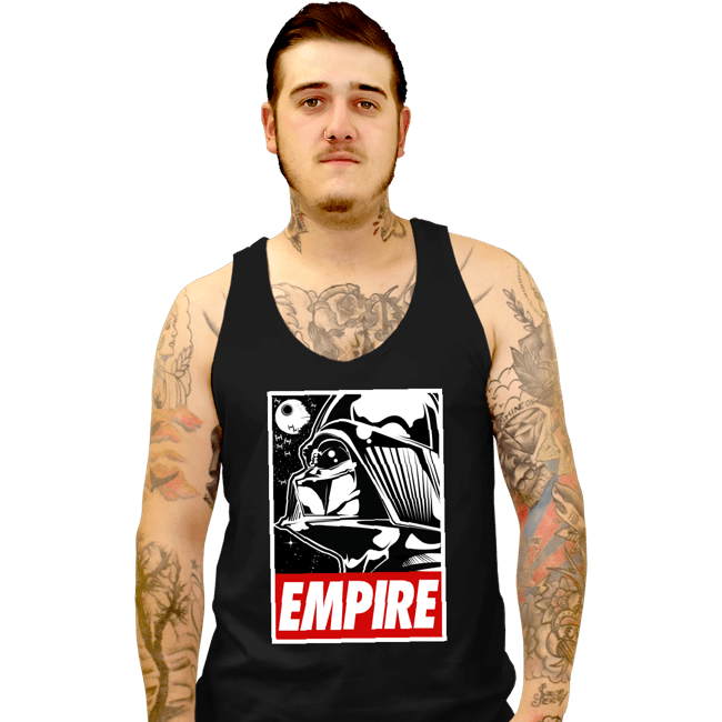 Shirts Tank Top, Unisex / Small / Black Empire