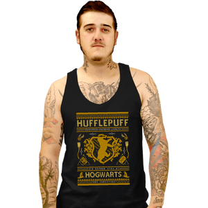 Shirts Tank Top, Unisex / Small / Black Hufflepuff Sweater