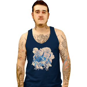 Shirts Tank Top, Unisex / Small / Navy Wild Heroes