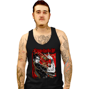 Daily_Deal_Shirts Tank Top, Unisex / Small / Black Witch Can Do It!