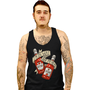 Daily_Deal_Shirts Tank Top, Unisex / Small / Black Way Over My Head
