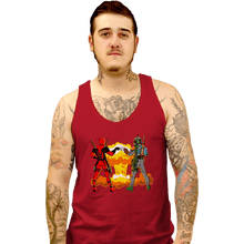 Load image into Gallery viewer, Secret_Shirts Tank Top, Unisex / Small / Red Epic Bro Fist Secret Sale
