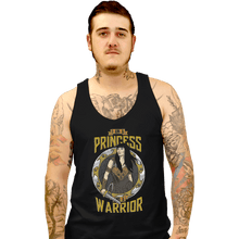 Load image into Gallery viewer, Shirts Tank Top, Unisex / Small / Black Princess and a Warrior
