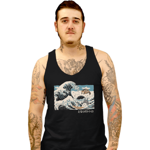 Shirts Tank Top, Unisex / Small / Black The Great Wave Of Spirits
