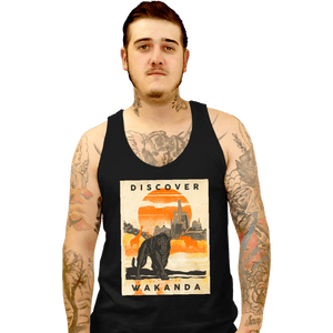 Secret_Shirts Tank Top, Unisex / Small / Black Wakanda Vacation