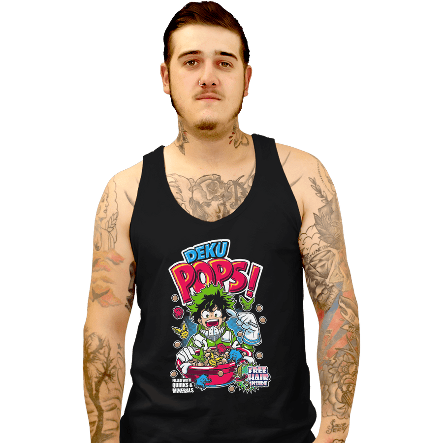 Shirts Tank Top, Unisex / Small / Black Deku Pops