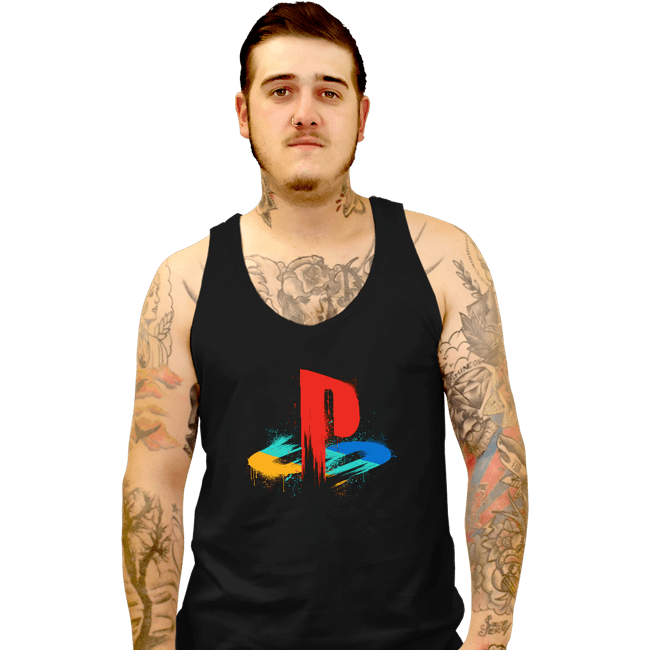 Secret_Shirts Tank Top, Unisex / Small / Black Ps Splashes