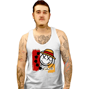 Daily_Deal_Shirts Tank Top, Unisex / Small / White Luffy 182