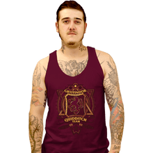 Load image into Gallery viewer, Shirts Tank Top, Unisex / Small / Maroon Quidditch Team
