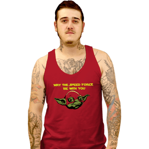 Secret_Shirts Tank Top, Unisex / Small / Red Speed Force