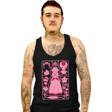 Load image into Gallery viewer, Daily_Deal_Shirts Tank Top, Unisex / Small / Black Princess Peach Model Sprue
