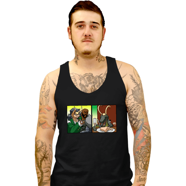 Shirts Tank Top, Unisex / Small / Black Low Key Yelling