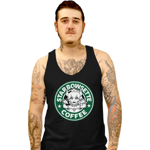 Shirts Tank Top, Unisex / Small / Black Starbowsette Coffee