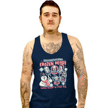 Load image into Gallery viewer, Daily_Deal_Shirts Tank Top, Unisex / Small / Navy Frozen Heads
