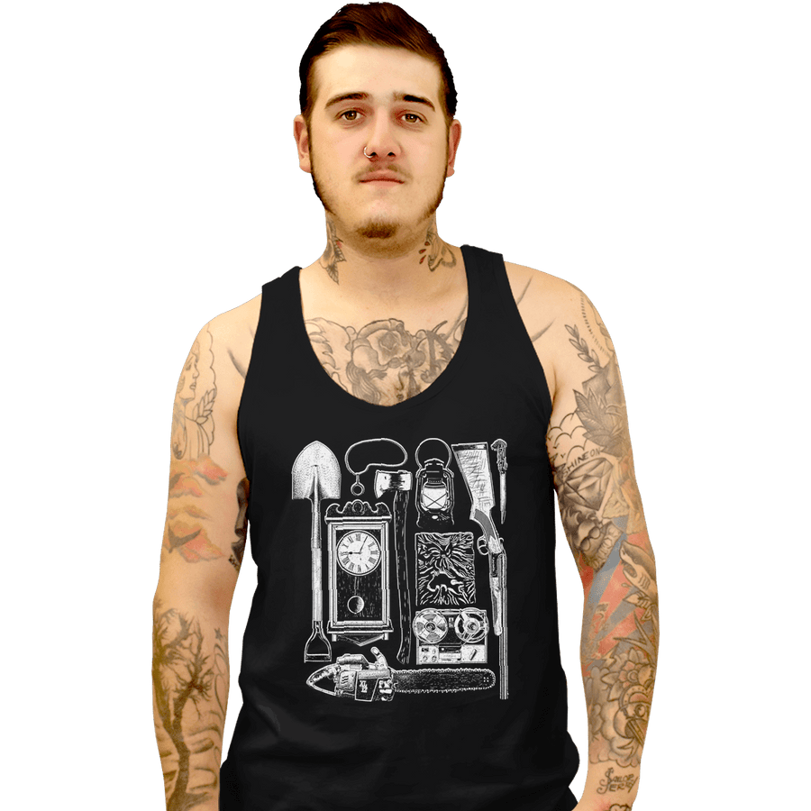 Shirts Tank Top, Unisex / Small / Black The Evil Dead