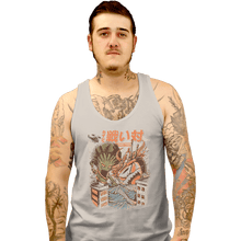 Load image into Gallery viewer, Shirts Tank Top, Unisex / Small / White Kaiju Food Fight
